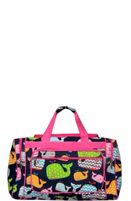 Printed Duffle Bag-WHA417/H/PK